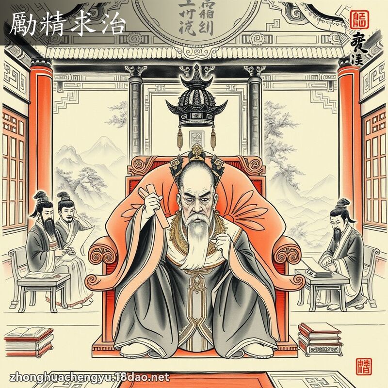 勵精求治 配图