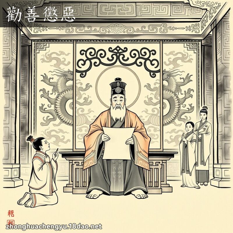 勸善懲惡 配图