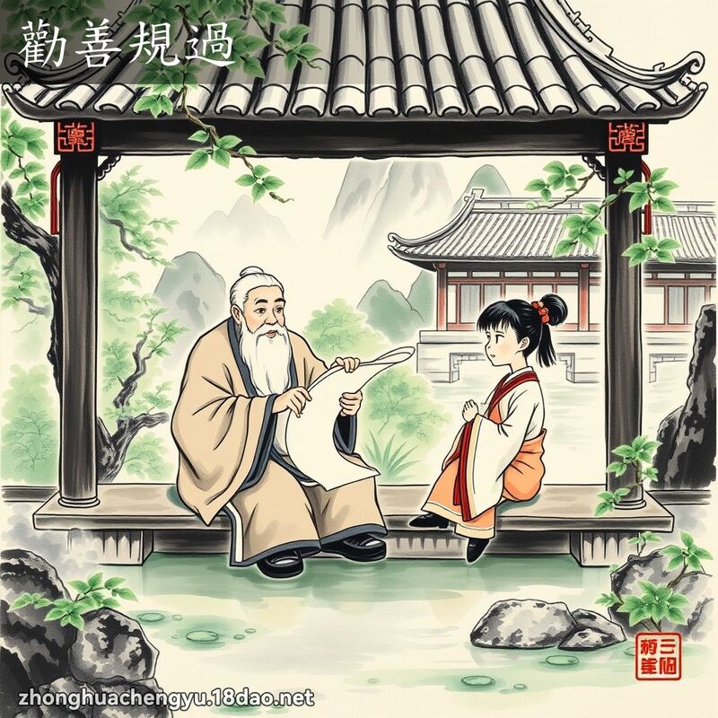 勸善規過 配图