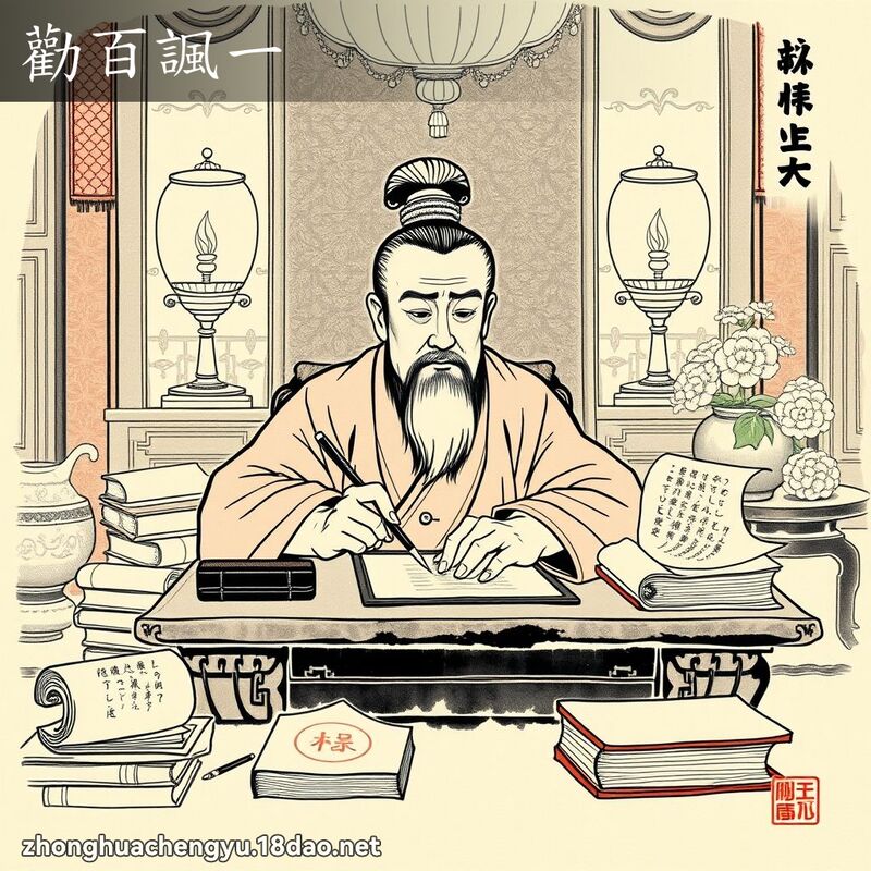 勸百諷一 配图