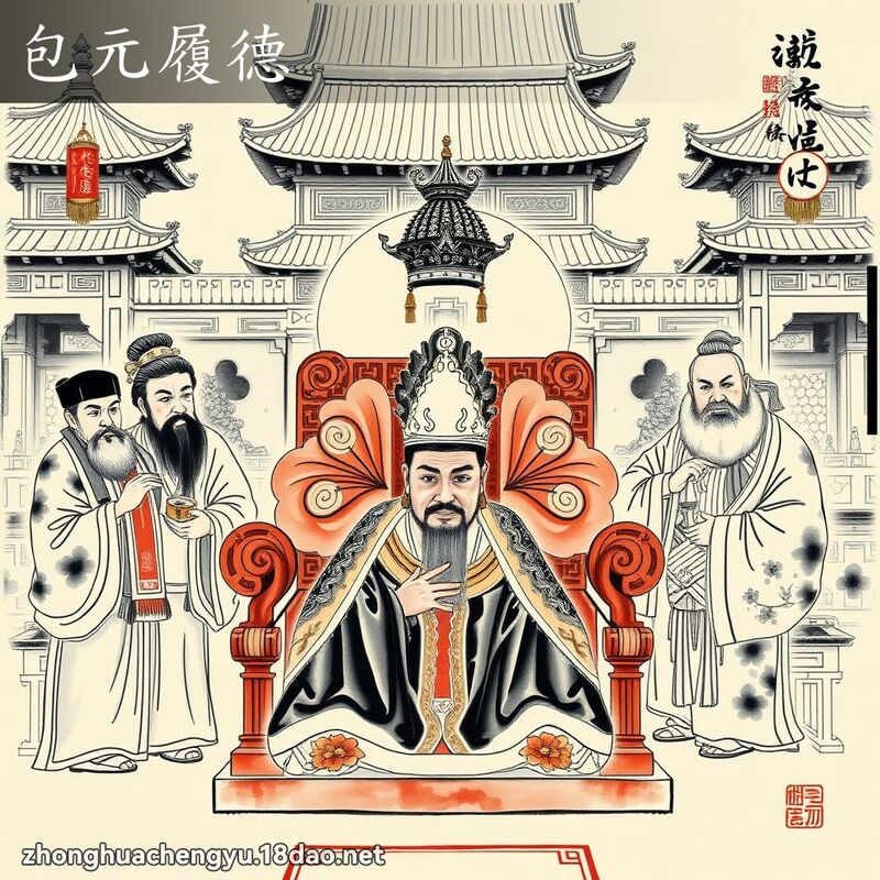 包元履德 配图