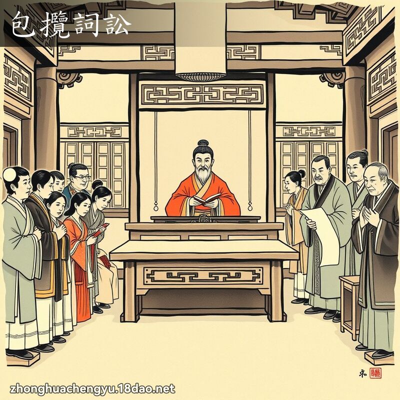包攬詞訟 配图