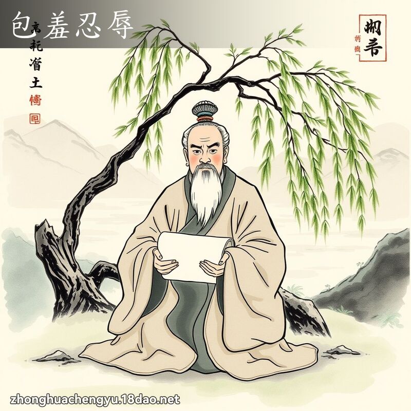 包羞忍辱 配图