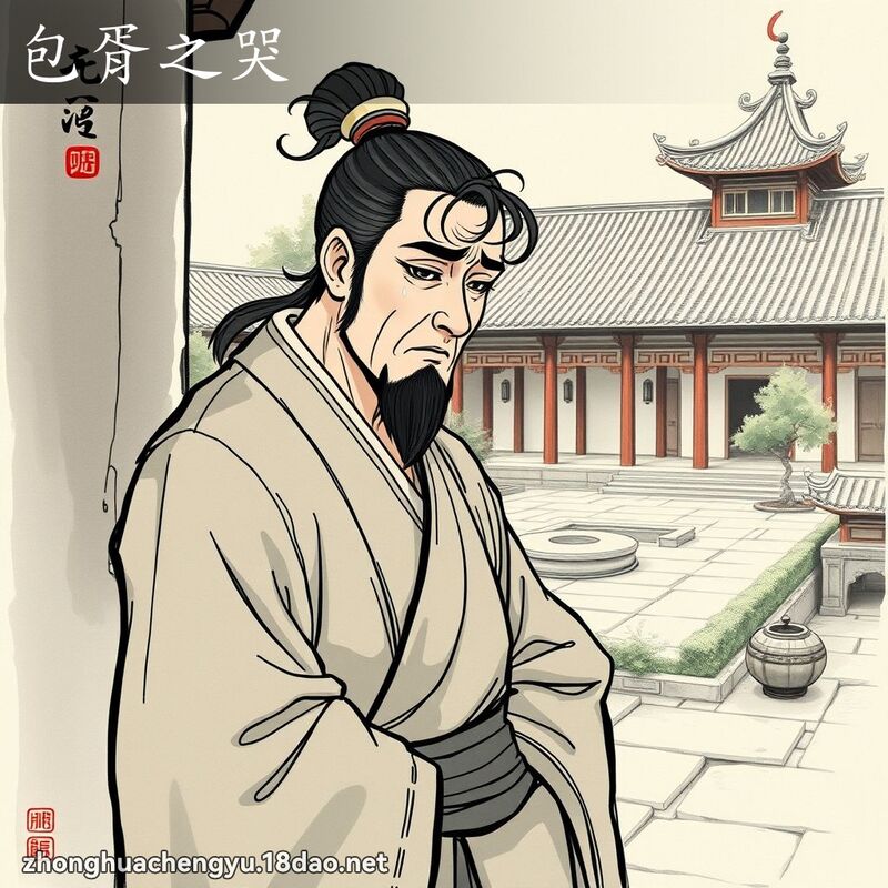 包胥之哭 配图