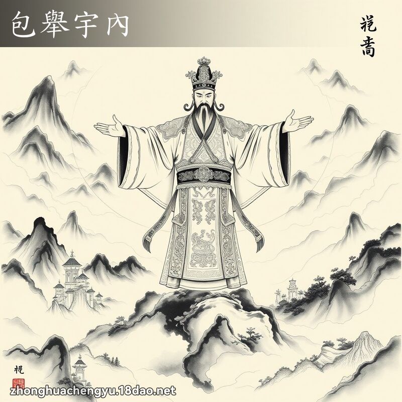 包舉宇內 配图