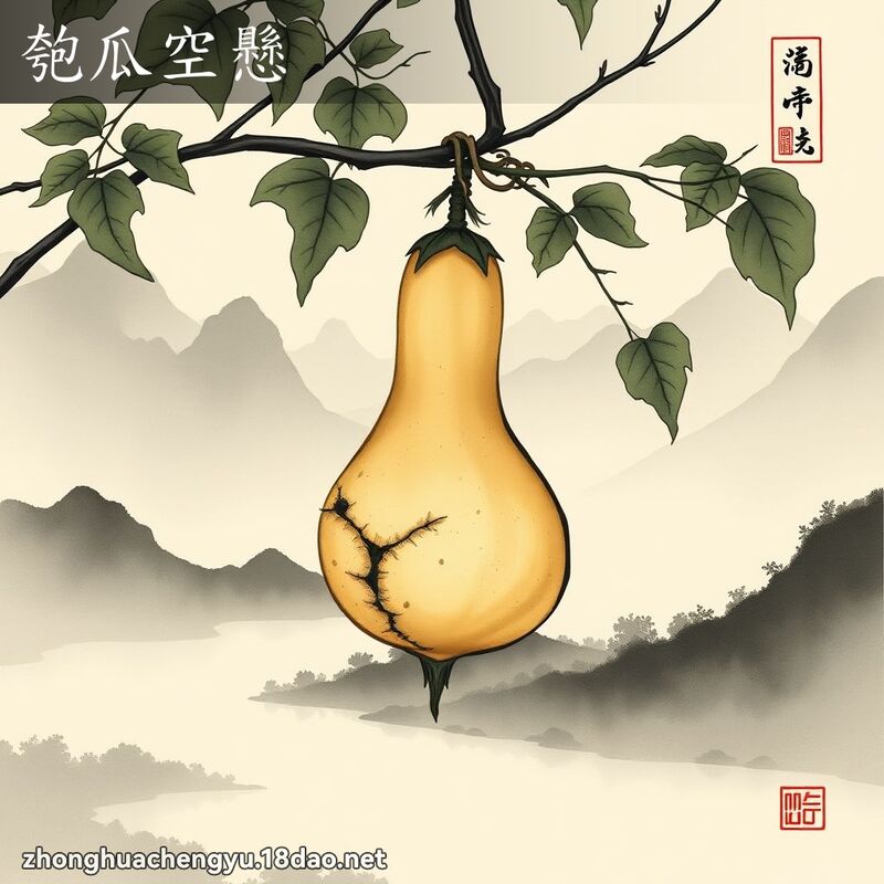 匏瓜空懸 配图