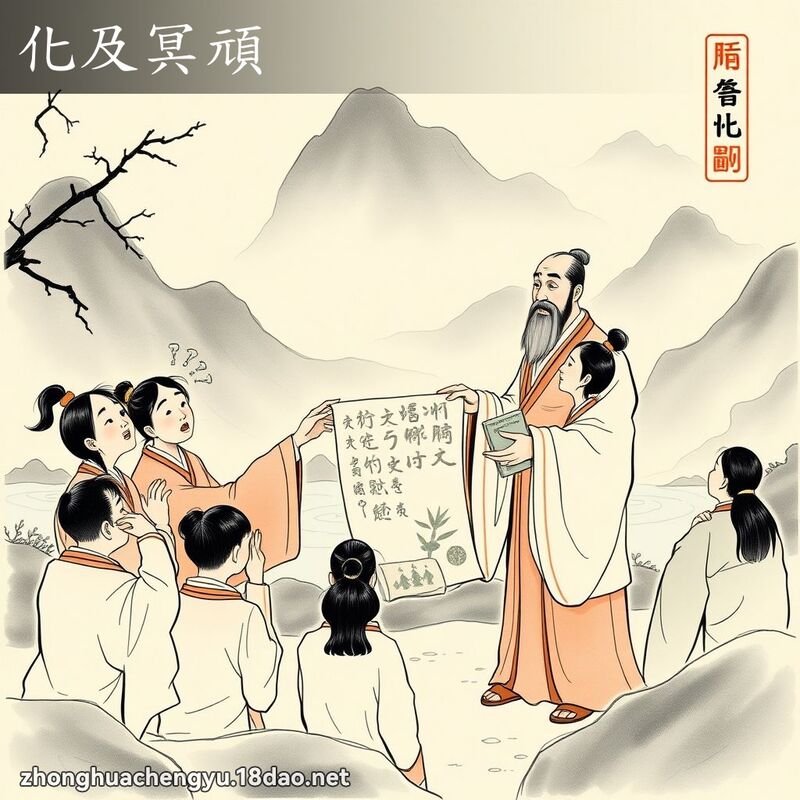 化及冥頑 配图