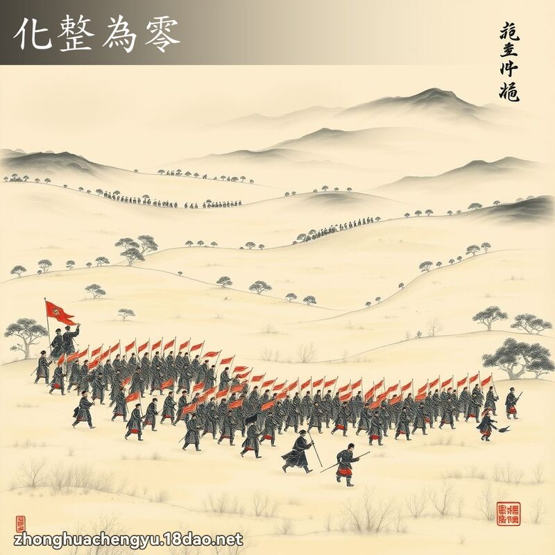 化整為零 配图