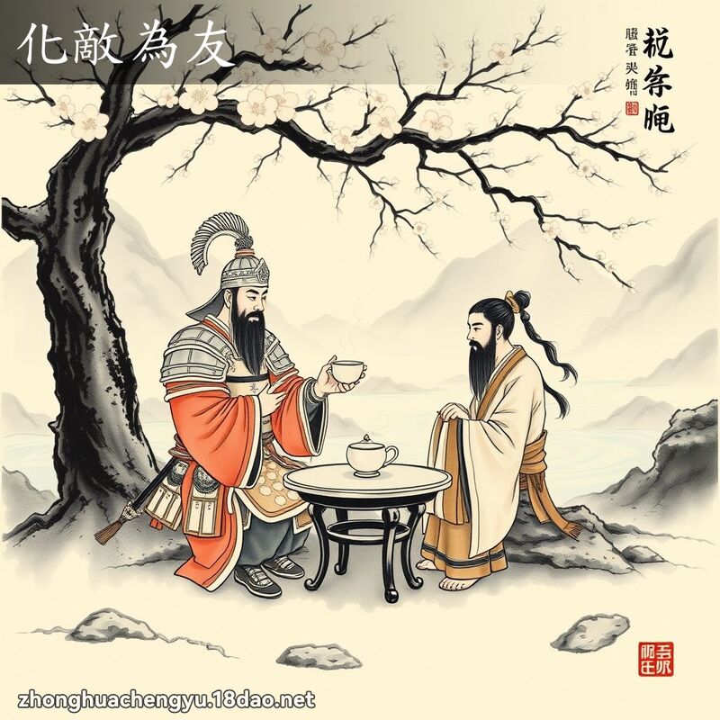 化敵為友 配图