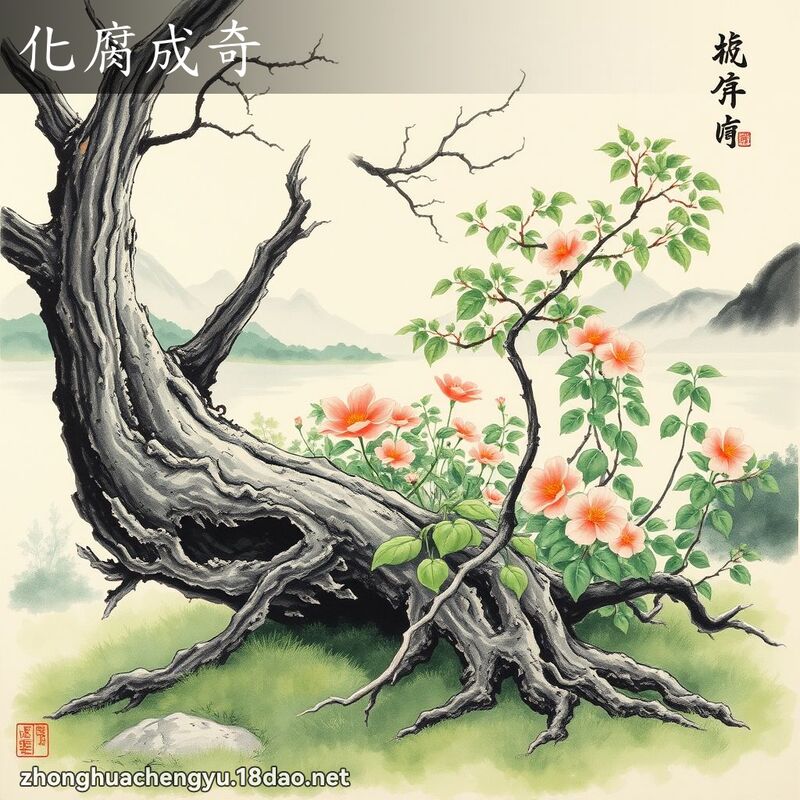 化腐成奇 - 中华成语配图