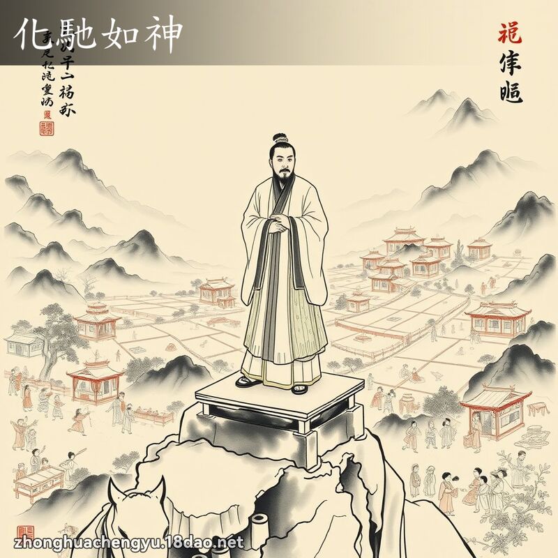 化馳如神 - 中華成語配圖