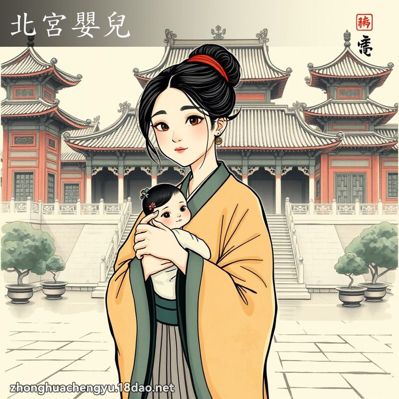 北宮嬰兒 - 中華成語配圖