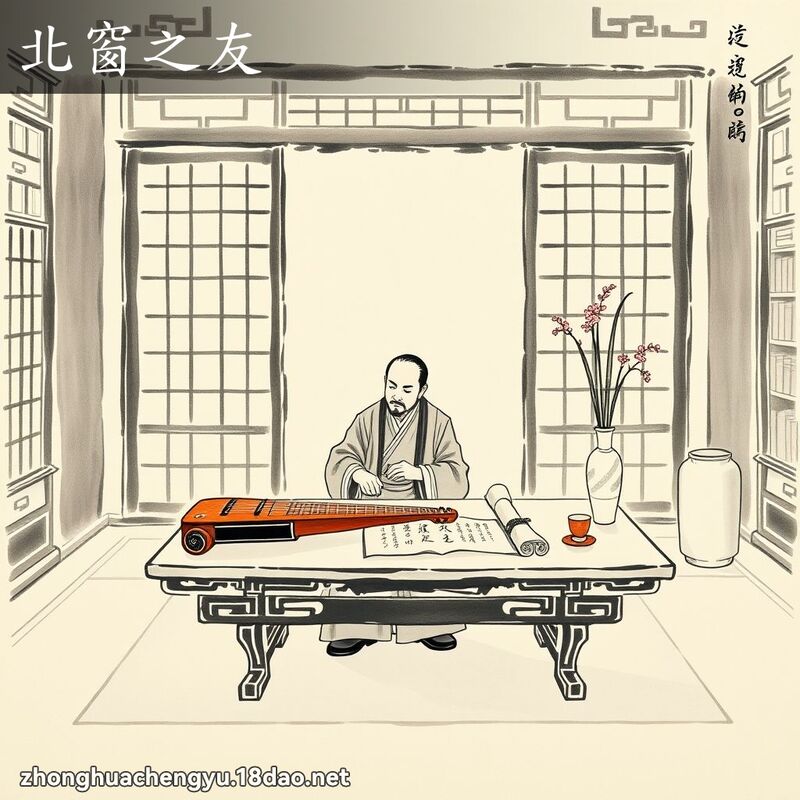 北窗之友 配图