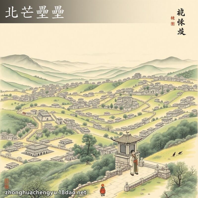 北芒壘壘 配图
