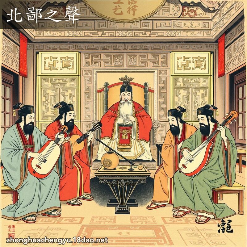 北鄙之声 - 中华成语配图