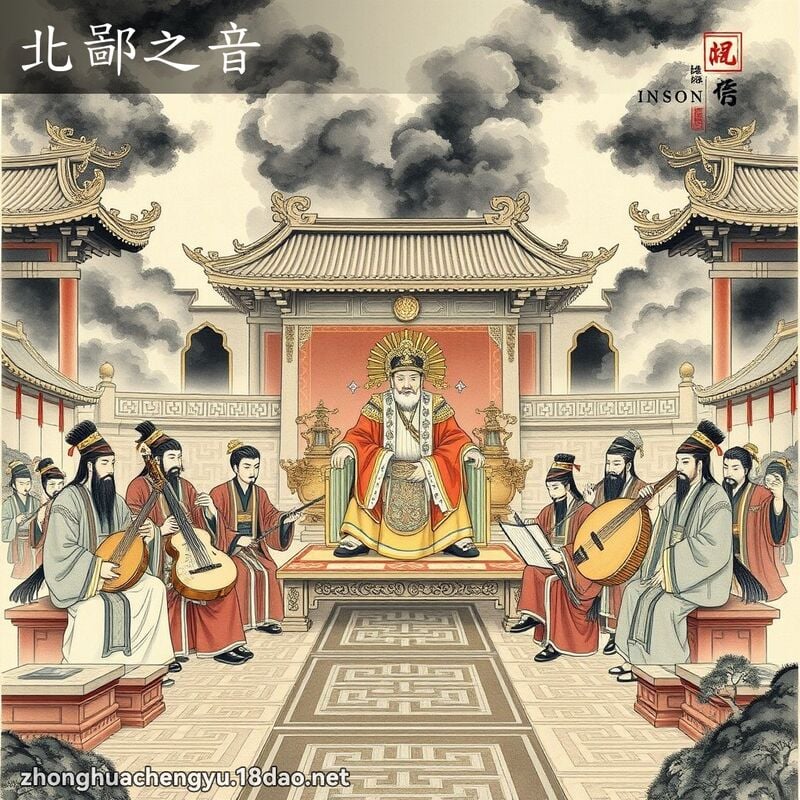 北鄙之音 - 中華成語配圖