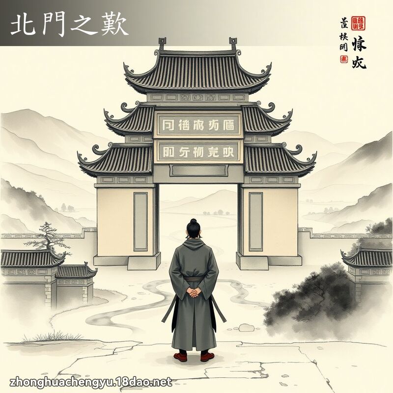 北門之歎 配图