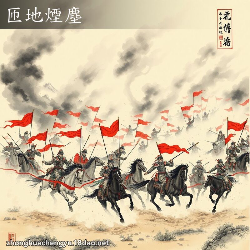 匝地煙塵 配图