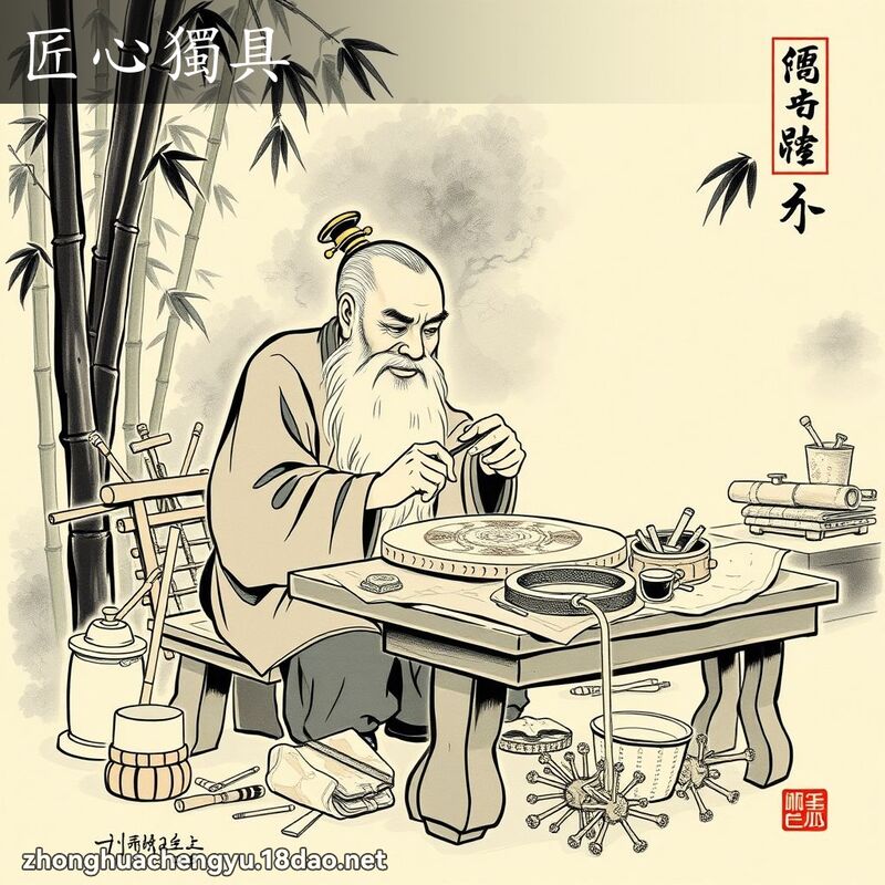 匠心独具 - 中华成语配图