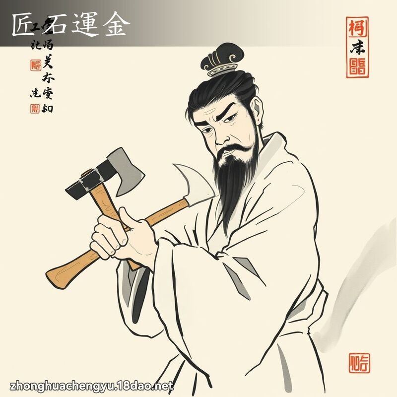 匠石运金 - 中华成语配图