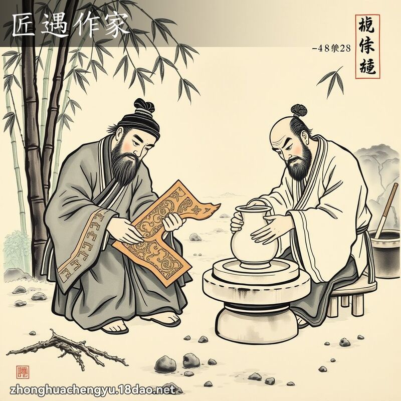 匠遇作家 - 中華成語配圖