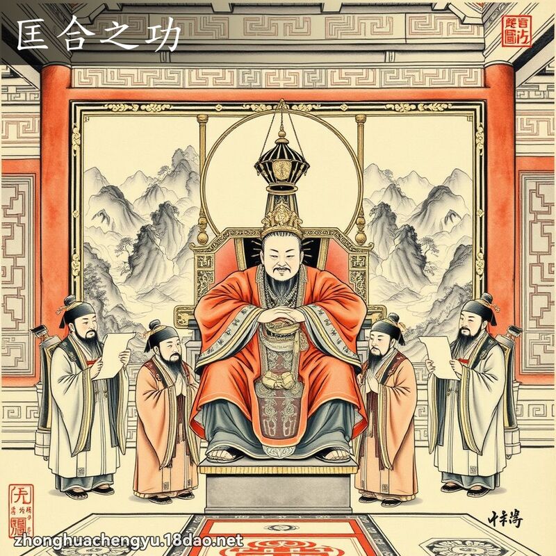 匡合之功 - 中华成语配图