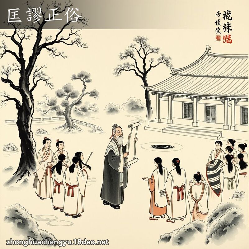 匡谬正俗 - 中华成语配图