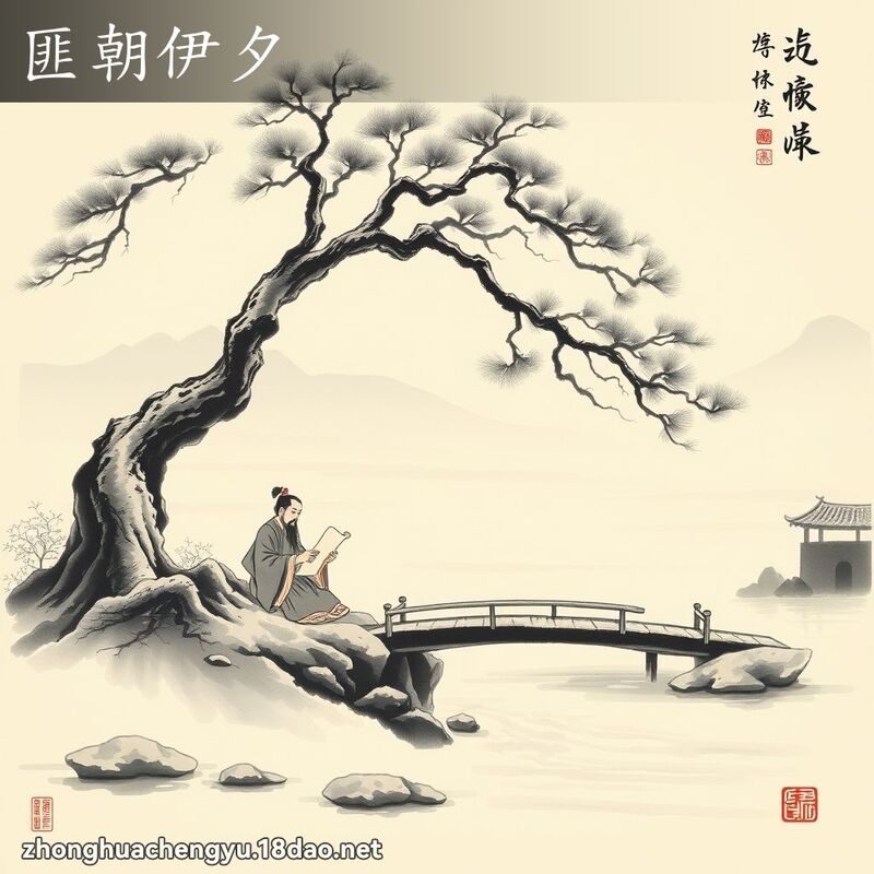 匪朝伊夕 配图