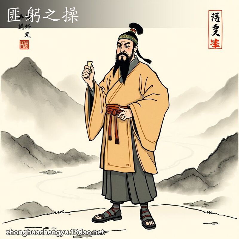 匪躬之操 配图