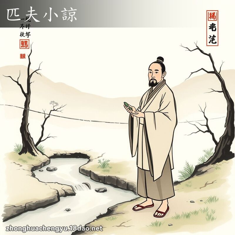匹夫小諒 - 中華成語配圖