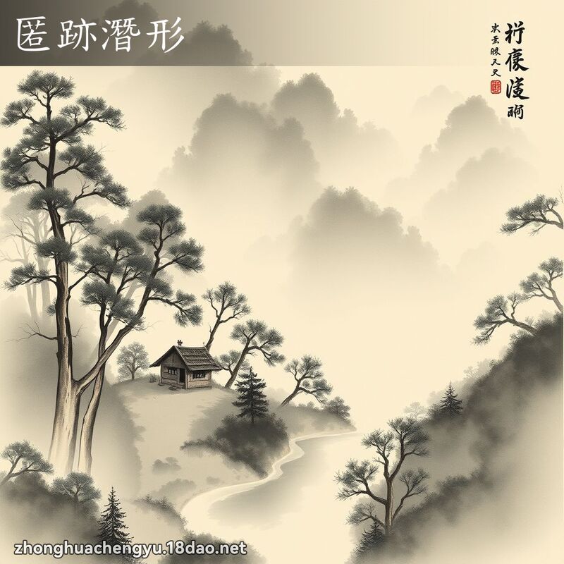 匿跡潛形 配图