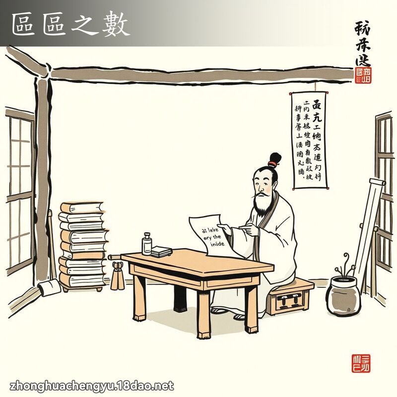 區區之數 配图