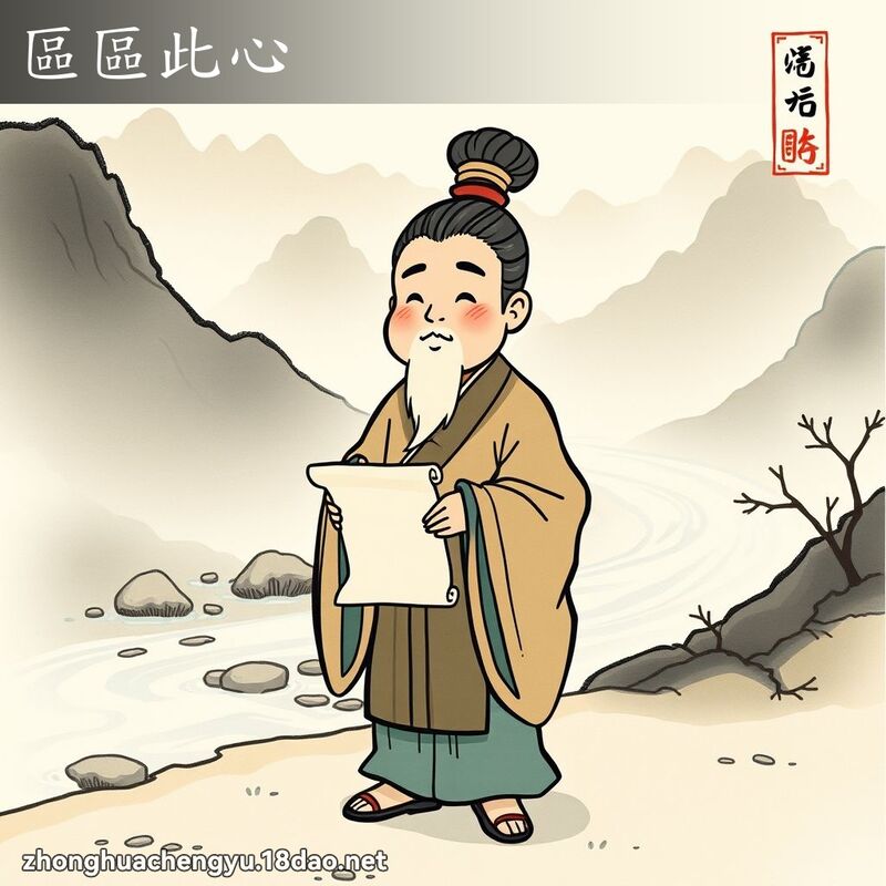 區區此心 配图
