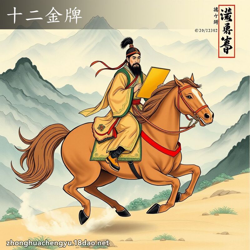 十二金牌 配图