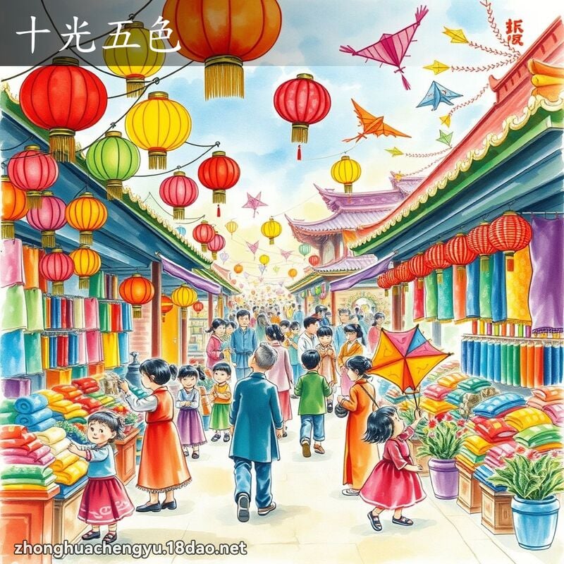 十光五色 配图