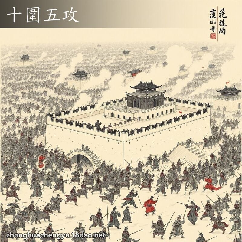 十圍五攻 配图