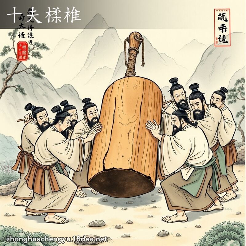 十夫楺椎 配图