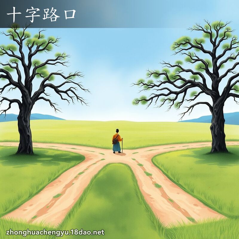 十字路口 配图