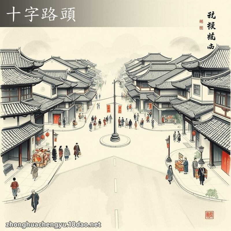十字路頭 配图