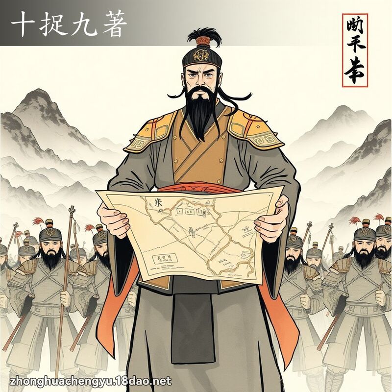 十捉九著 配图