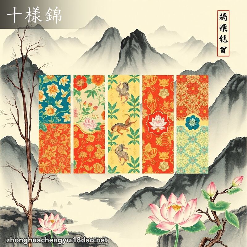 十樣錦 配图