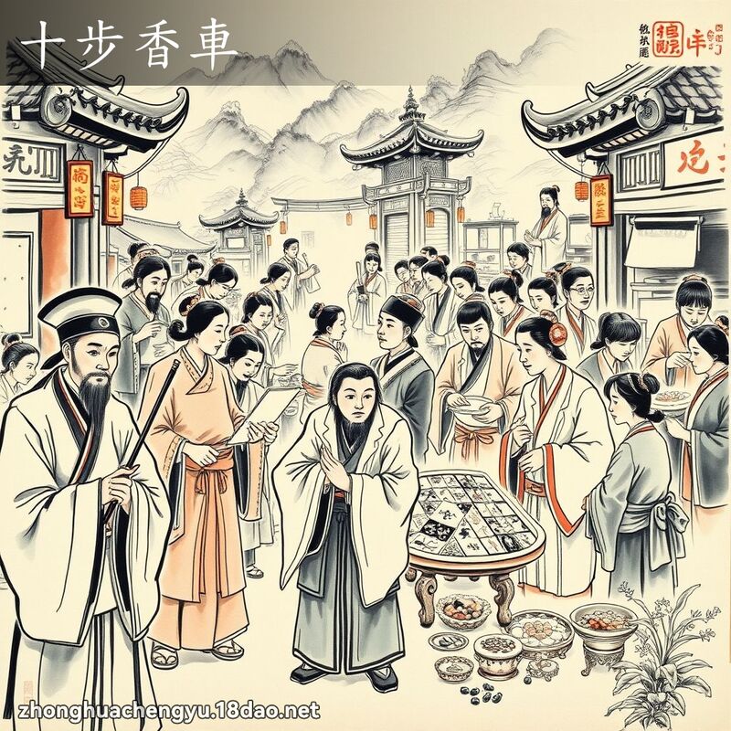 十步香車 配图