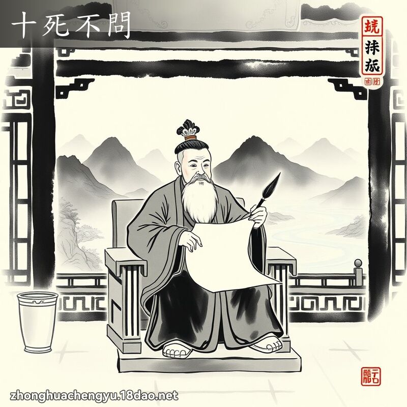 十死不問 配图