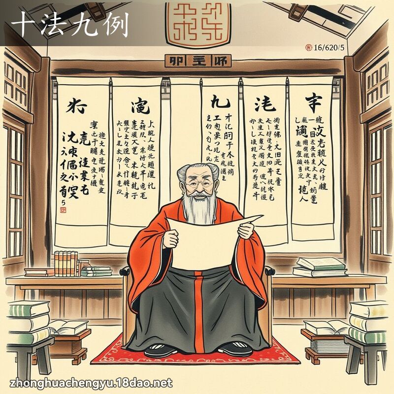 十法九例 配图
