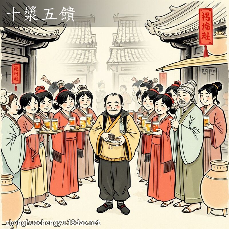 十漿五饋 配图