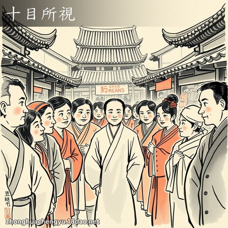 十目所視 配图