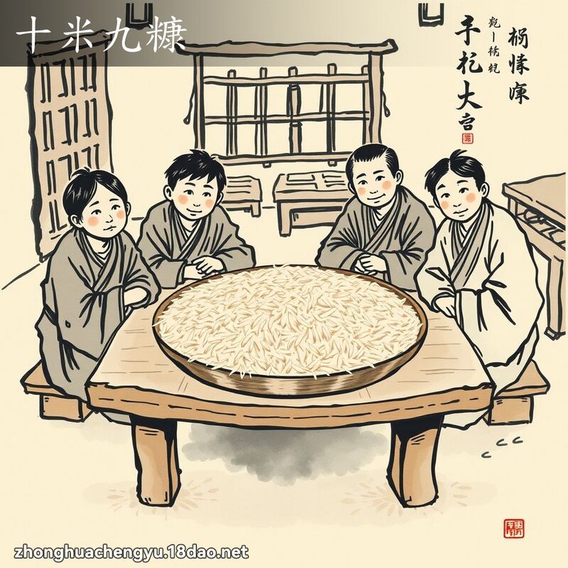 十米九糠 配图