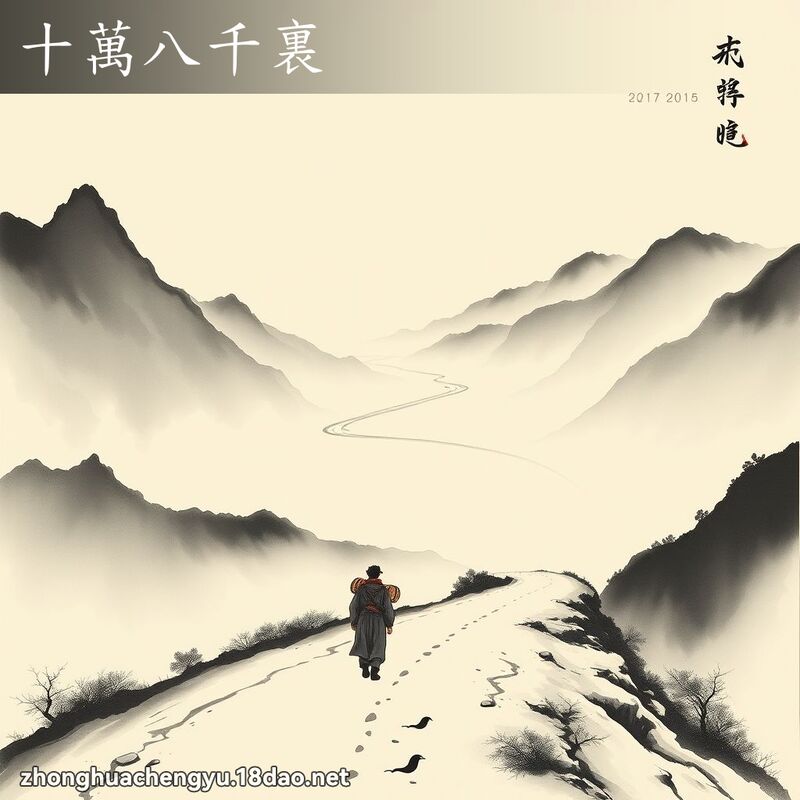 十萬八千裏 配图