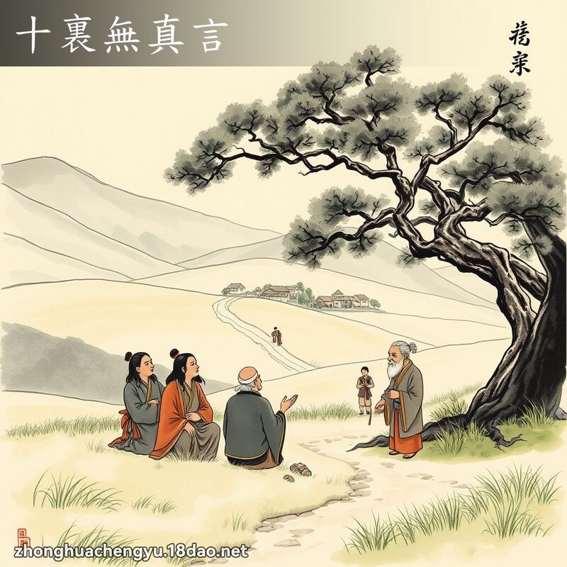 十裏無真言 配图