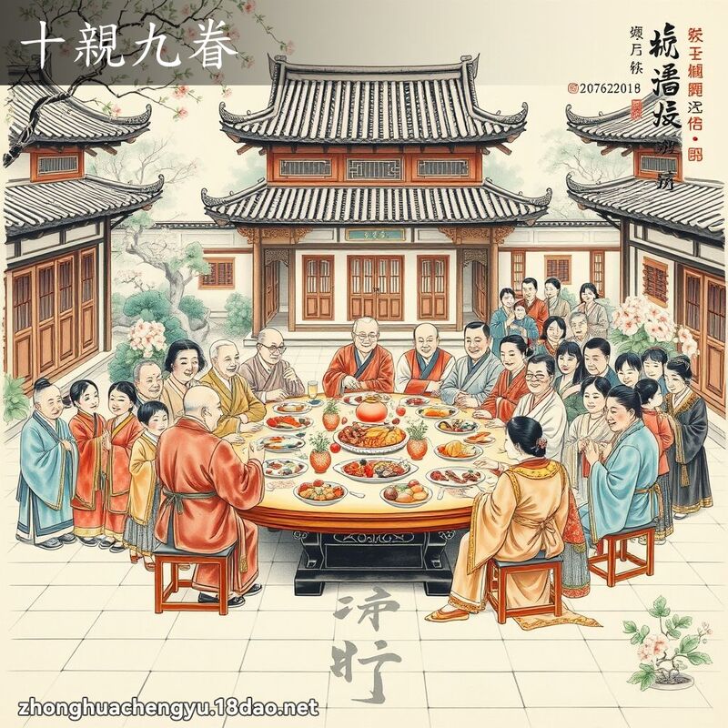 十親九眷 配图